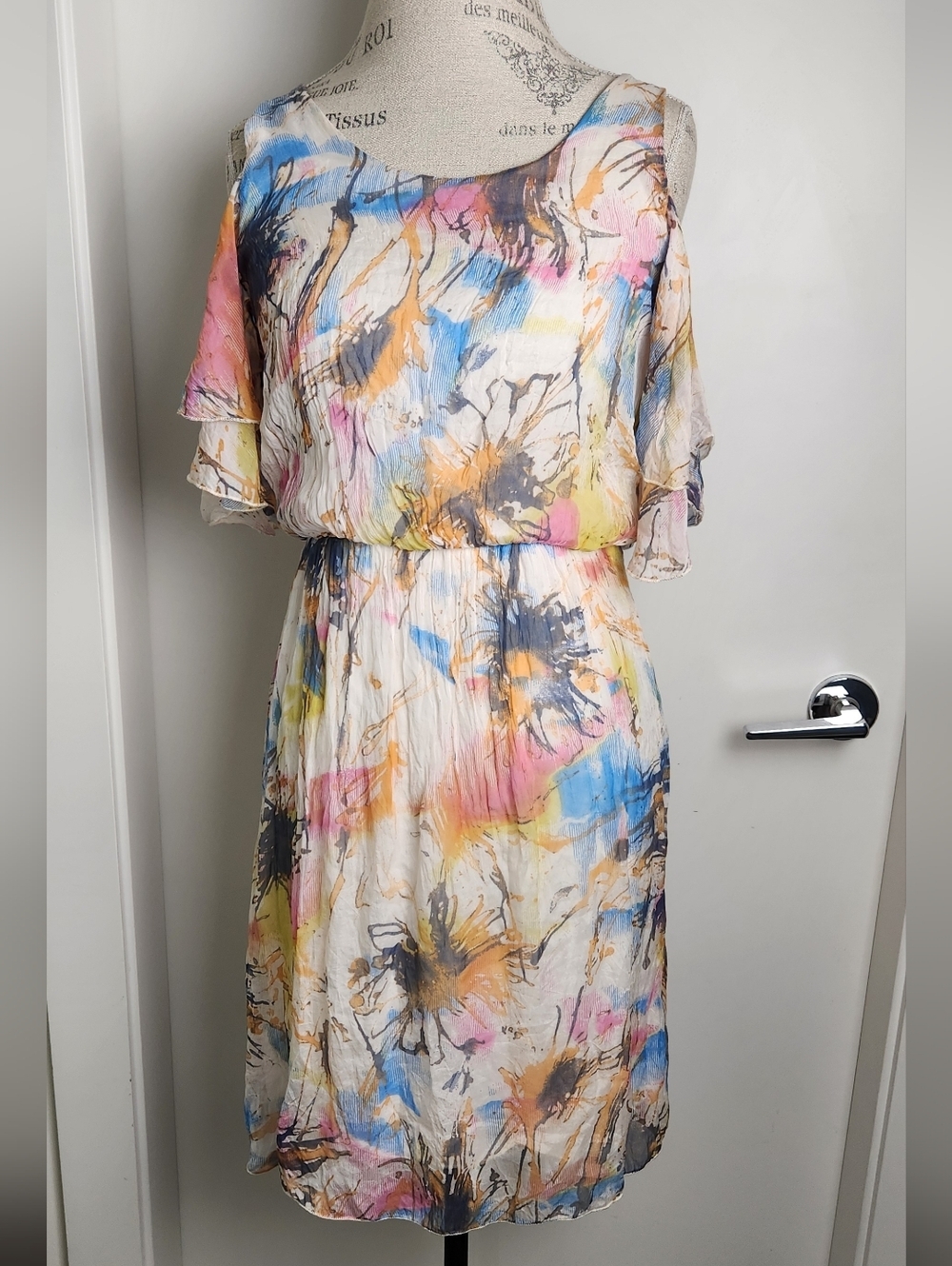 Flowy Silk Summer Dress
